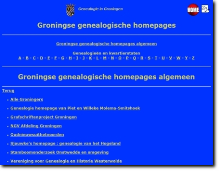 Genealogie in Groningen